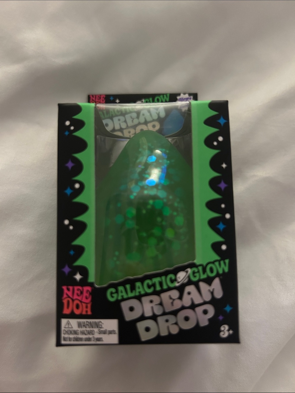 Nee Doh Galactic Glow Dream Drop - Green